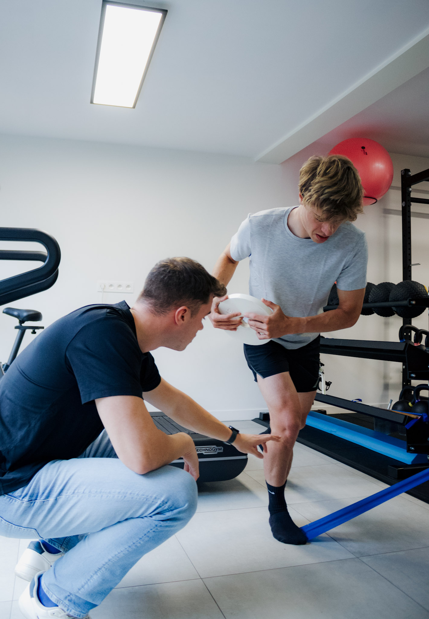 Oefentherapie in de praktijk bij Thrive Kinesitherapie Herzele